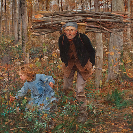Image of the Woodgatherer oil on canvas